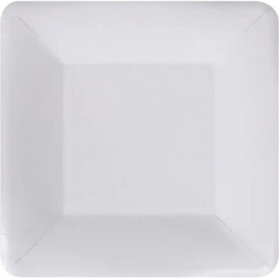 Ensemble de Assiettes Jetables Blanches Algon - Ustensiles de Cuisine, 18 cm, 12 Unités Ensemble de Assiettes Jetables Blanches Algon - Ustensiles de Cuisine, 18 cm, 12 Unités