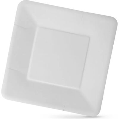 Ensemble de Assiettes Algon Blanc Carton Jetables 18 cm - Plate set Ensemble de Assiettes Algon Blanc Carton Jetables 18 cm - Plate set