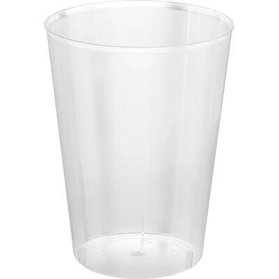 Algon Transparante Herbruikbare Glazen - Set van 4 500 ml Algon Transparante Herbruikbare Glazen - Set van 4 500 ml