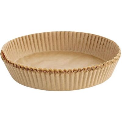 Algon - Pack de 40 papiers ronds pour friteuse à air 24 cm - Marron Algon - Pack de 40 papiers ronds pour friteuse à air 24 cm - Marron