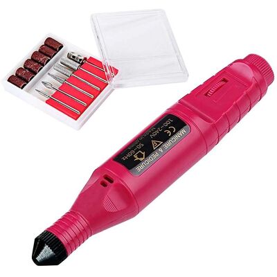 Kit de Perceuse pour Ongles Ociodual - Vitesse Réglable 6 en 1 155mm x 28mm - Publicité Kit de Perceuse pour Ongles Ociodual - Vitesse Réglable 6 en 1 155mm x 28mm - Publicité
