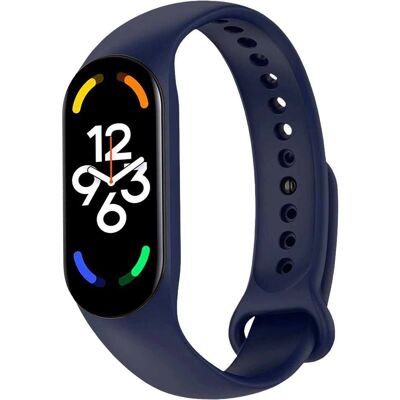 Pulseira de Silicone Azul Escuro Ociodual - Substituição para Xiaomi & Amazfit Pulseira de Silicone Azul Escuro Ociodual - Substituição para Xiaomi & Amazfit
