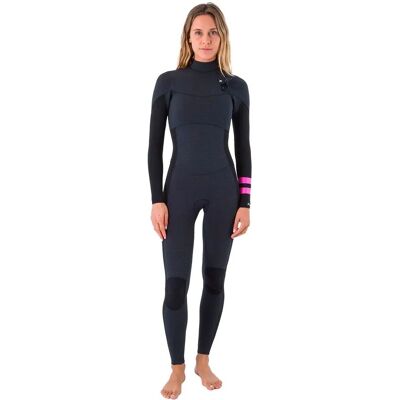 Traje Completo Plus 4/3mm 2023 - Negro/Gris grafito - Mujer - Traje completo Traje Completo Plus 4/3mm 2023 - Negro/Gris grafito - Mujer - Traje completo