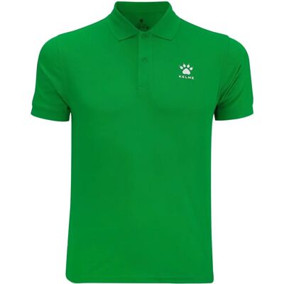 KELME Basic Verde - Polo deportivo para niños de 8 años KELME Basic Verde - Polo deportivo para niños de 8 años