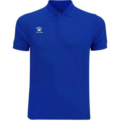 Polo Basic Bleu Kelme pour Garçons - Football Polo Basic Bleu Kelme pour Garçons - Football