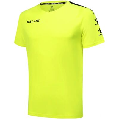 T-shirt de football pour homme KELME Lince Jaune - T-Shirt - Publicité T-shirt de football pour homme KELME Lince Jaune - T-Shirt - Publicité