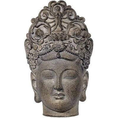 Signes Grimalt - Buddha Kopf Dekoration - 24x14x15cm Signes Grimalt - Buddha Kopf Dekoration - 24x14x15cm