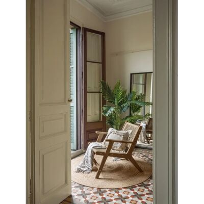 Kave Home Doc runder Jute-Teppich - Natur - Teppich Kave Home Doc runder Jute-Teppich - Natur - Teppich