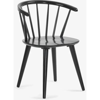 Kave Home Trise Svart Tre Spisestol - Spisestol Kave Home Trise Svart Tre Spisestol - Spisestol