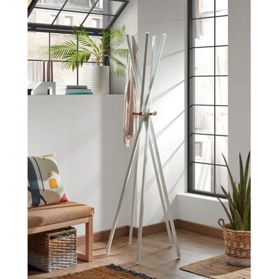 Kave Home Chelsey Hvit Klesstativ - Klesstativ Kave Home Chelsey Hvit Klesstativ - Klesstativ