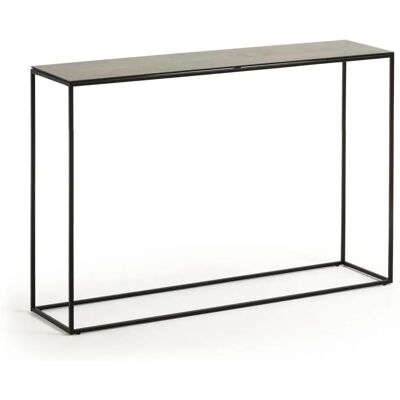Kave Home Rewena Konsolentisch - Keramisk Top, Stålramme Kave Home Rewena Konsolentisch - Keramisk Top, Stålramme