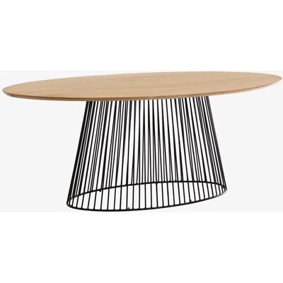 Kave Home Leska Oval Spisebord - Spisebord Kave Home Leska Oval Spisebord - Spisebord