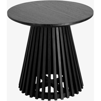 Kave Home Jeanette Svart sidebord Ø 50 cm - Sidebord Kave Home Jeanette Svart sidebord Ø 50 cm - Sidebord