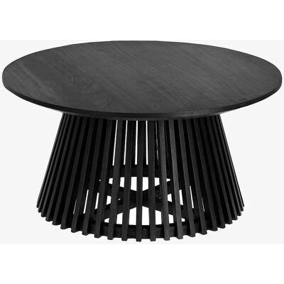 Kave Home Jeanette Ø 80 cm Svart salongbord - Coffee Table Kave Home Jeanette Ø 80 cm Svart salongbord - Coffee Table