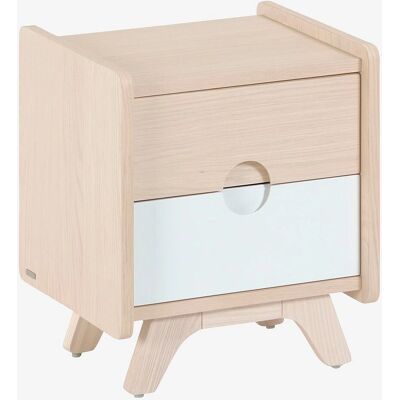 Kave Home Nunila nattbord i askefiner - Modern Kave Home Nunila nattbord i askefiner - Modern