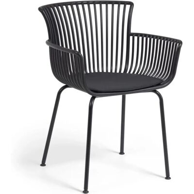 Kave Home Surpika Outdoor Esszimmerstuhl - Schwarz Kave Home Surpika Outdoor Esszimmerstuhl - Schwarz