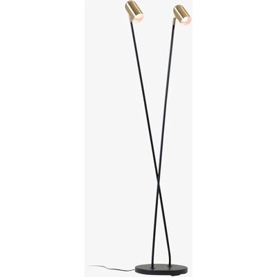 KAVE HOME - Gulvlampe Clemence - Vintage stil - 152cm høj KAVE HOME - Gulvlampe Clemence - Vintage stil - 152cm høj