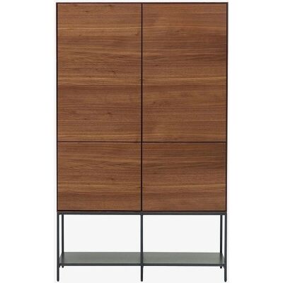 Kave Home Vedrana Valnøtt Sideboard - 4 Dører Kave Home Vedrana Valnøtt Sideboard - 4 Dører