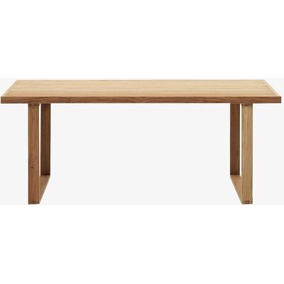 Kave Home Canadell Udendørs bord af genbrugt teak - 180x90cm Kave Home Canadell Udendørs bord af genbrugt teak - 180x90cm
