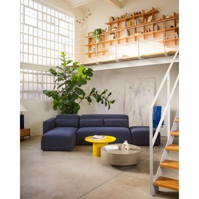 Kave Home Fleksa Sennepsfarget Rund Kaffebord - Konsolbord Kave Home Fleksa Sennepsfarget Rund Kaffebord - Konsolbord