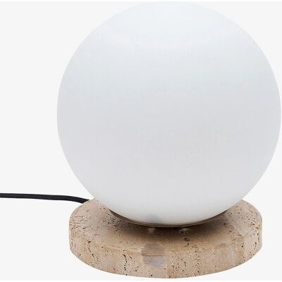 Kave Home - Malachi Vit Bordslampa - Rustik Modern Stil Kave Home - Malachi Vit Bordslampa - Rustik Modern Stil
