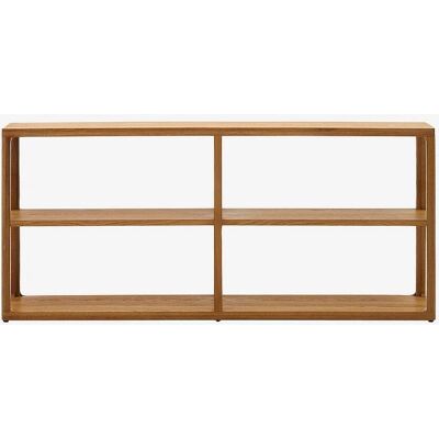 Kave Home Maymai Massiv Ek Hylla - Modern Minimalist Kave Home Maymai Massiv Ek Hylla - Modern Minimalist
