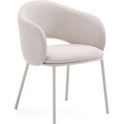 Kave Home Maina Beigegeschirrstuhl - Elegantes Design Kave Home Maina Beigegeschirrstuhl - Elegantes Design