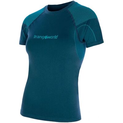 Trangoworld PILGRIM - Maglietta funzionale - Donna - ceramic blue Trangoworld PILGRIM - Maglietta funzionale - Donna - ceramic blue