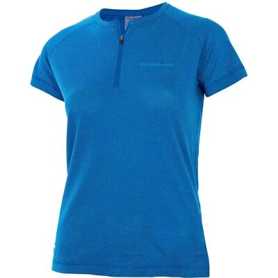 Maglia Trangoworld Cieza - Blu - Vestibilità regolare - Mezza zip - Leggera Maglia Trangoworld Cieza - Blu - Vestibilità regolare - Mezza zip - Leggera