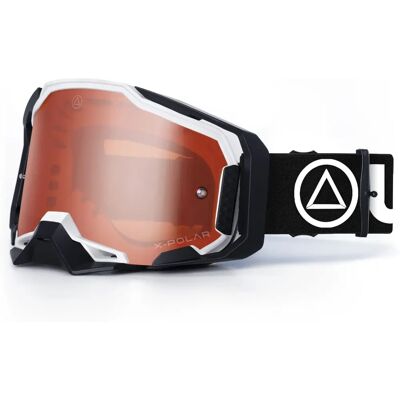 Uller Stone Motocross Goggles - Black - UV400 Protection - Wide Field of View - Adjustable Strap Uller Stone Motocross Goggles - Black - UV400 Protection - Wide Field of View - Adjustable Strap