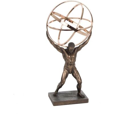 Figurine Atlas en bronze Sigris - Signes Grimalt Classique - Publicité Figurine Atlas en bronze Sigris - Signes Grimalt Classique - Publicité