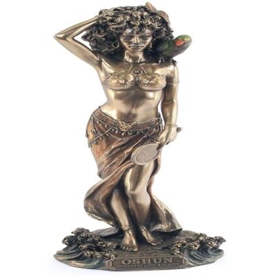 Figura de diosa Oshun en bronce - Signes Grimalt - 24cm Decoración Figura de diosa Oshun en bronce - Signes Grimalt - 24cm Decoración