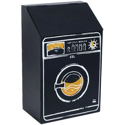 Signes Grimalt - Vintage μεταλλικό κουτί - 25x10x16cm - Μαύρο - Διακοσμητικό κουτί Signes Grimalt - Vintage μεταλλικό κουτί - 25x10x16cm - Μαύρο - Διακοσμητικό κουτί