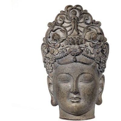 Signes Grimalt - Cabeza de Buda Figura - 14x15x24cm - Decorativa Signes Grimalt - Cabeza de Buda Figura - 14x15x24cm - Decorativa