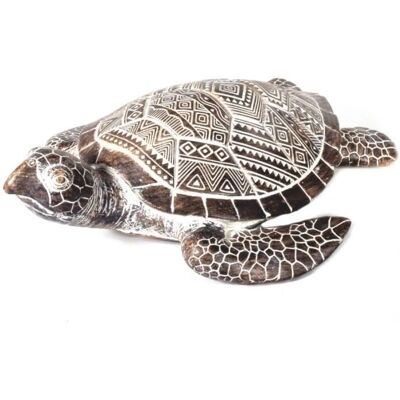 Figura de tortuga Signes Grimalt - Animal decorativo de resina - 8x20x27cm Figura de tortuga Signes Grimalt - Animal decorativo de resina - 8x20x27cm