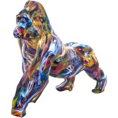 Figurine de Singe Signes Grimalt - Décoration en Résine Multicolore 57x28x48cm Figurine de Singe Signes Grimalt - Décoration en Résine Multicolore 57x28x48cm