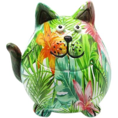 Sigris Figurine de Chat en Résine Verte - Décoration de Jardin - Publicité Sigris Figurine de Chat en Résine Verte - Décoration de Jardin - Publicité