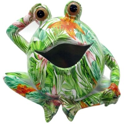 Figurine Grenouille en Résine Sigris - Décoration Animale - 13x13x16cm - Jardin & Maison - Publicité Figurine Grenouille en Résine Sigris - Décoration Animale - 13x13x16cm - Jardin & Maison - Publicité