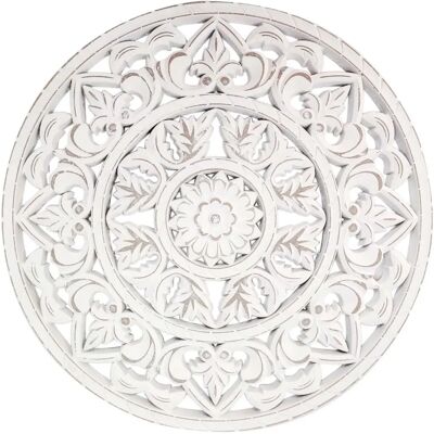 Signes Grimalt - Διακόσμηση Τοιχου Μωσαϊκό MDF Λευκό - 45x45cm Signes Grimalt - Διακόσμηση Τοιχου Μωσαϊκό MDF Λευκό - 45x45cm