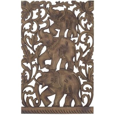 Signes Grimalt Placa de Elefante - Decoración Étnica - 70cm Signes Grimalt Placa de Elefante - Decoración Étnica - 70cm