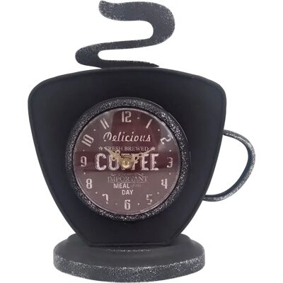 Signes Grimalt - Vintage μεταλλικό ρολόι γραφείου - 26x9x22cm Signes Grimalt - Vintage μεταλλικό ρολόι γραφείου - 26x9x22cm
