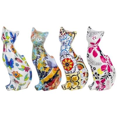 Conjunto de Figuras de Gato de Resina Signes Grimalt - Decoración de Jardín y Hogar Conjunto de Figuras de Gato de Resina Signes Grimalt - Decoración de Jardín y Hogar