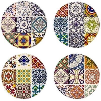 Signes Grimalt - 27584 - Cerámica Multicolor - Coasters Signes Grimalt - 27584 - Cerámica Multicolor - Coasters