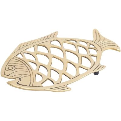 Signes Grimalt - 30151 - Marron - Poisson Nautique Dessous de plat Signes Grimalt - 30151 - Marron - Poisson Nautique Dessous de plat