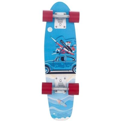 Signes Grimalt - Μπλε Μεταλλική Πλάκα Τοίχου Skate - 55x17x6cm Signes Grimalt - Μπλε Μεταλλική Πλάκα Τοίχου Skate - 55x17x6cm