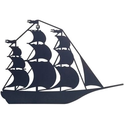 Signes Grimalt - Ναυτική διακοσμητική πλάκα τοίχου - Μαύρη - 36x52cm Signes Grimalt - Ναυτική διακοσμητική πλάκα τοίχου - Μαύρη - 36x52cm