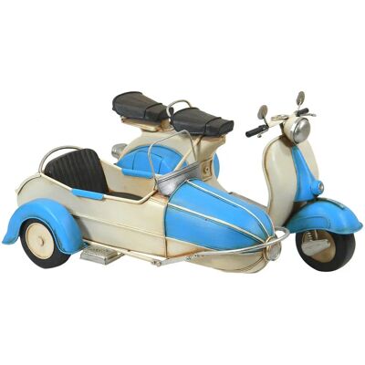 Signes Grimalt - Μοντέλο Οχημάτων - Vintage Scooter με Sidecar - Μπλε Signes Grimalt - Μοντέλο Οχημάτων - Vintage Scooter με Sidecar - Μπλε