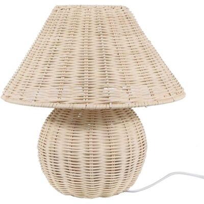 Signes Grimalt - Lámpara de Mesa Bohemia Beige - 31x30x30cm Signes Grimalt - Lámpara de Mesa Bohemia Beige - 31x30x30cm