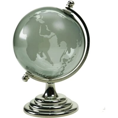 Signes Grimalt - Globe Décor - Globe Monde Vert 8x9x12cm - Décoration Signes Grimalt - Globe Décor - Globe Monde Vert 8x9x12cm - Décoration