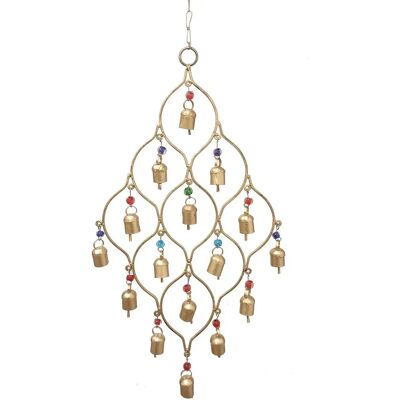 ORIGEN Home Decor Mobile Marron - Design Unique 67x31cm - Publicité ORIGEN Home Decor Mobile Marron - Design Unique 67x31cm - Publicité